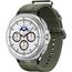 Galaxy Watch8 Classic | 46 мм | White | Athleisure/Green | S/M, Размер: 46 мм, Цвет: White, Тип ремешка: Athleisure, Цвет ремешка: Green, Размер ремешка: S/M, Подключение часов: Bluetooth / Wi-Fi